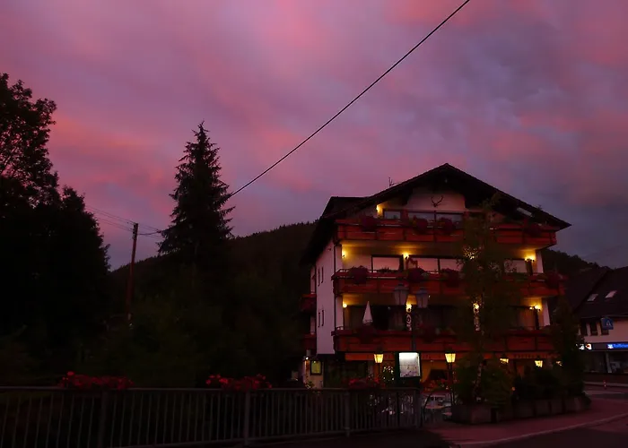 Hirsch Mit Cafe Kloesterle Enzklösterle